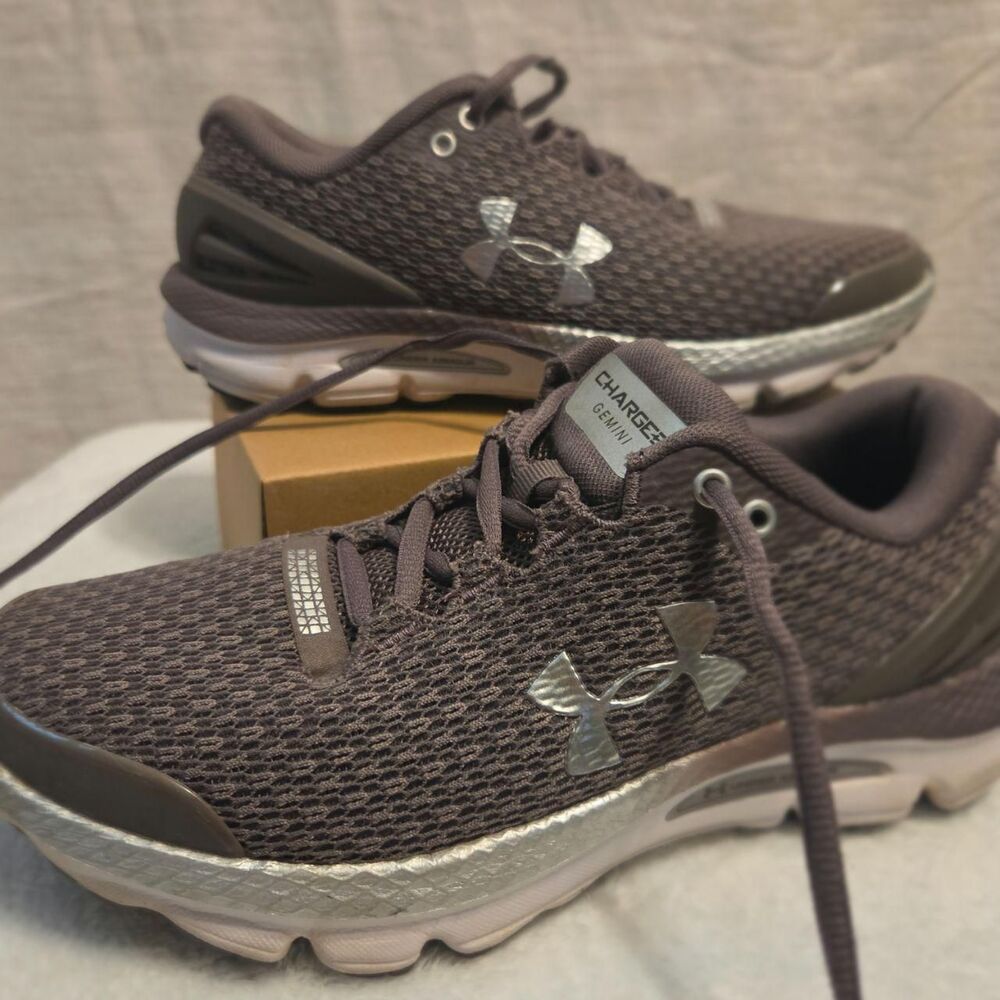 Under-armour Women's Purple and Grey Trainers